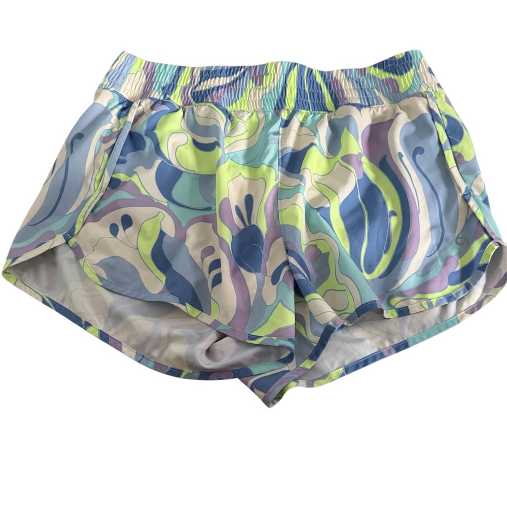 New GAP Women's Blue and Green Athletic Shorts
